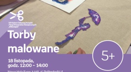 TORBY MALOWANE – WARSZTATY KREATYWNE EMPIK – SALON CIEKAWEJ KSIĄŻKI ŁÓDŹ